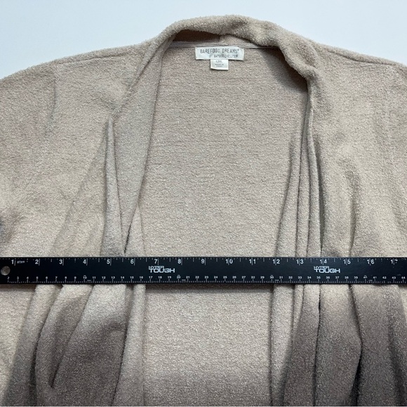 Barefoot Dreams Cardigan Womens Size L XL Bamboo Chic Lite Cocoa Ombre 436 - Picture 5 of 14